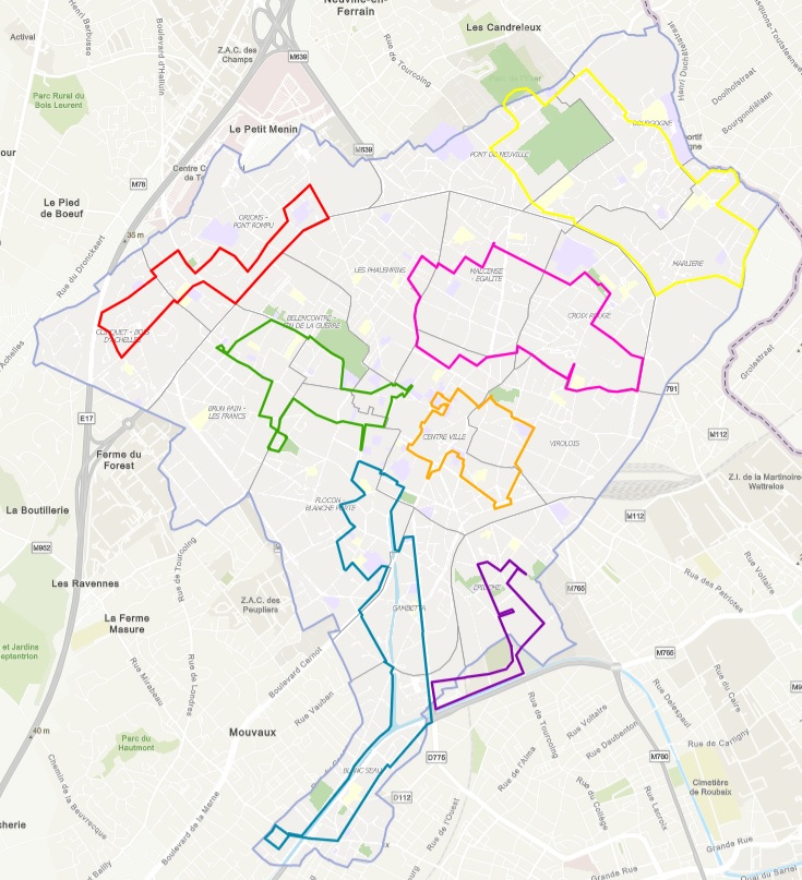 carte des balades autour de mon jardin