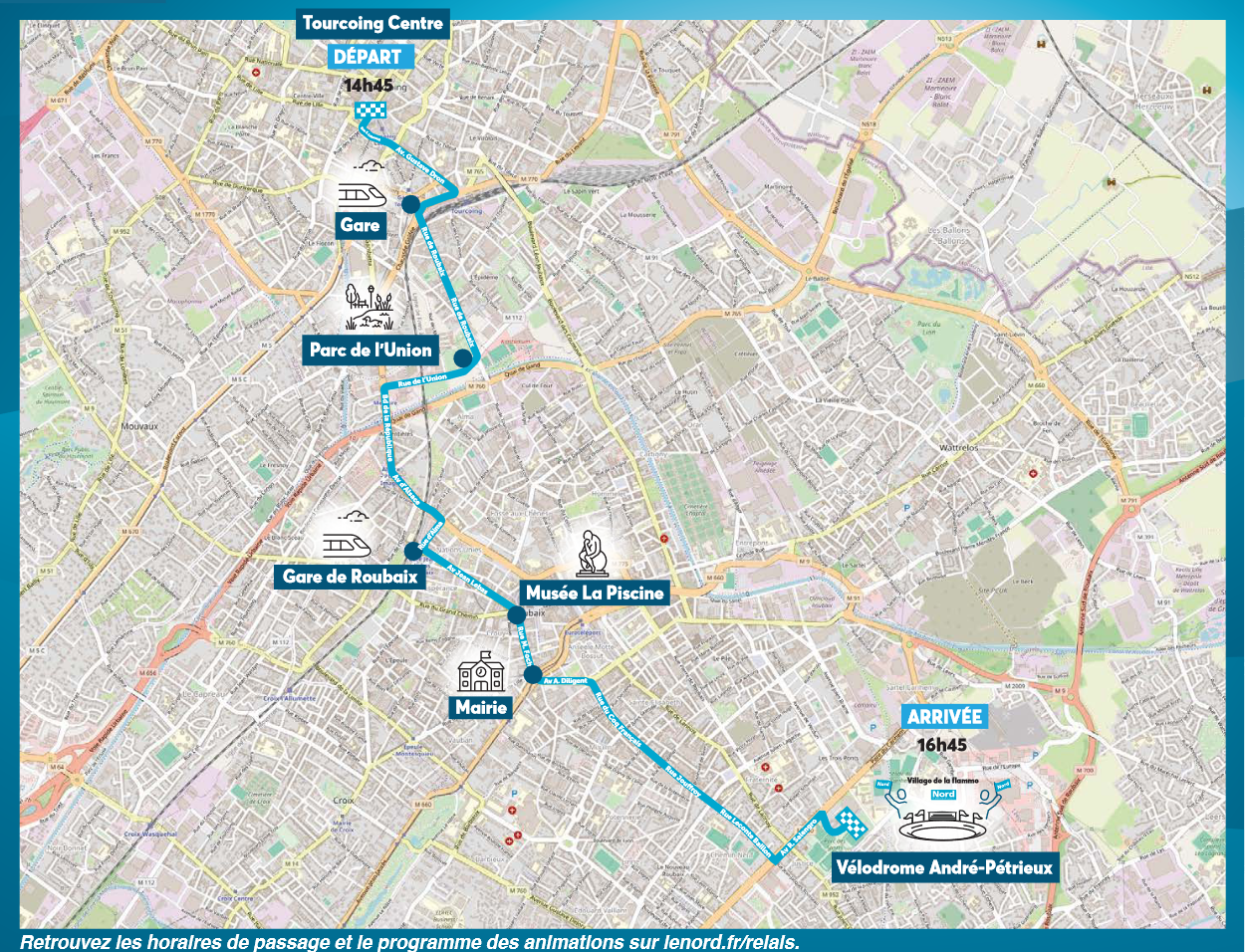 Parcours flamme