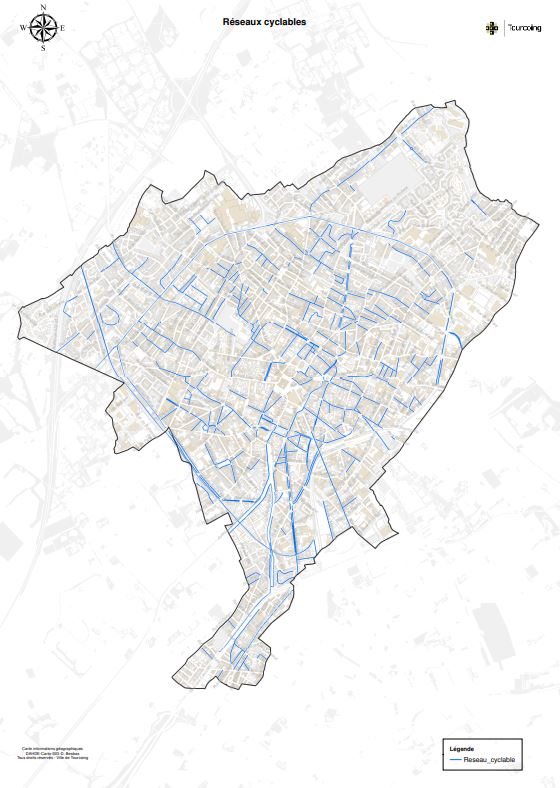 reseaux cyclable