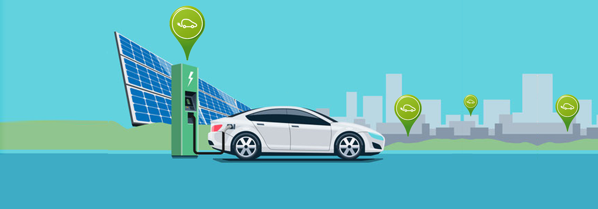 Une Borne De Recharge De Voiture Electrique Pres De Chez Vous
