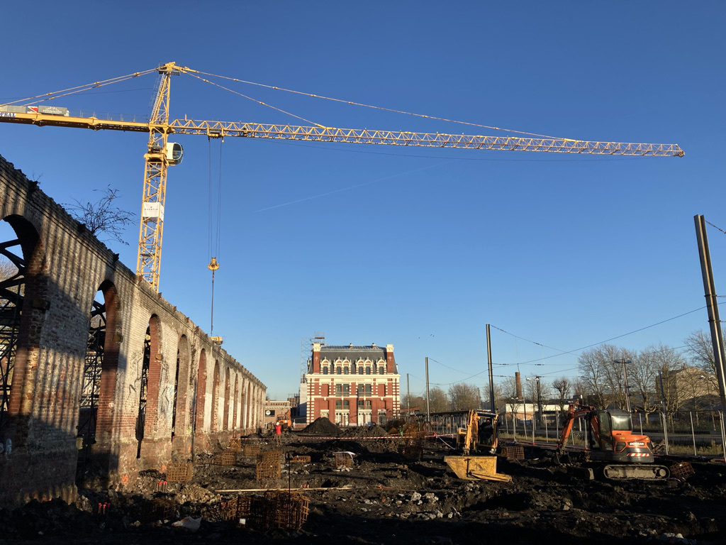 travaux halle sernam 